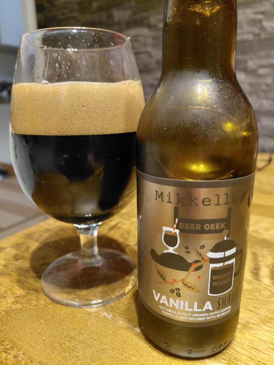 Beer Geek Vanilla Shake Whiskey Infused, Mikkeller