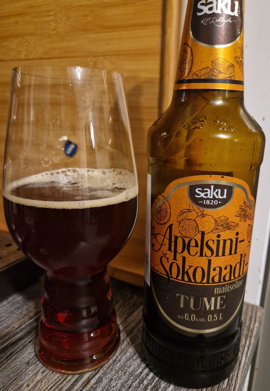 Apelsini-Šokolaadi Tume, Saku Õlletehas (Carlsberg)