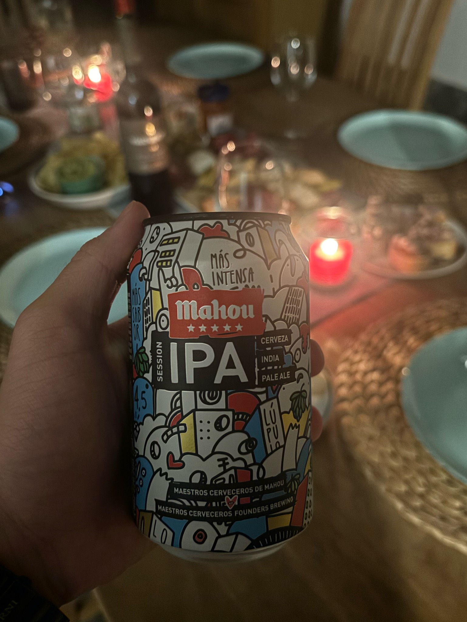 Mahou Session IPA, Mahou (Grupo Mahou-San Miguel)
