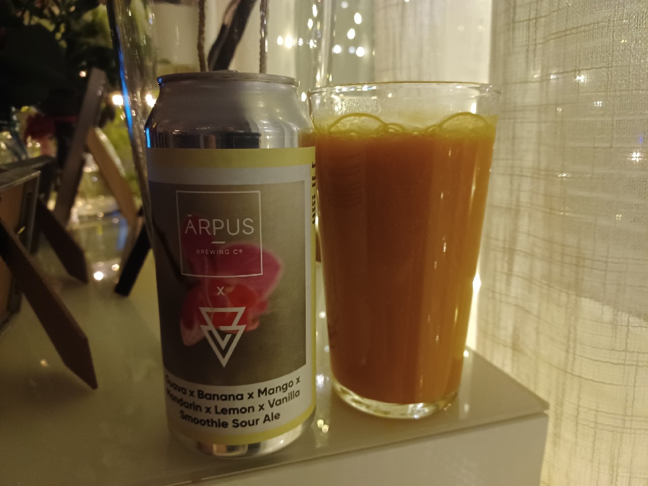 Guava x Banana x Mango x Mandarin x Lemon x Vanilla Smoothie Sour Ale, Ārpus Brewing Co.