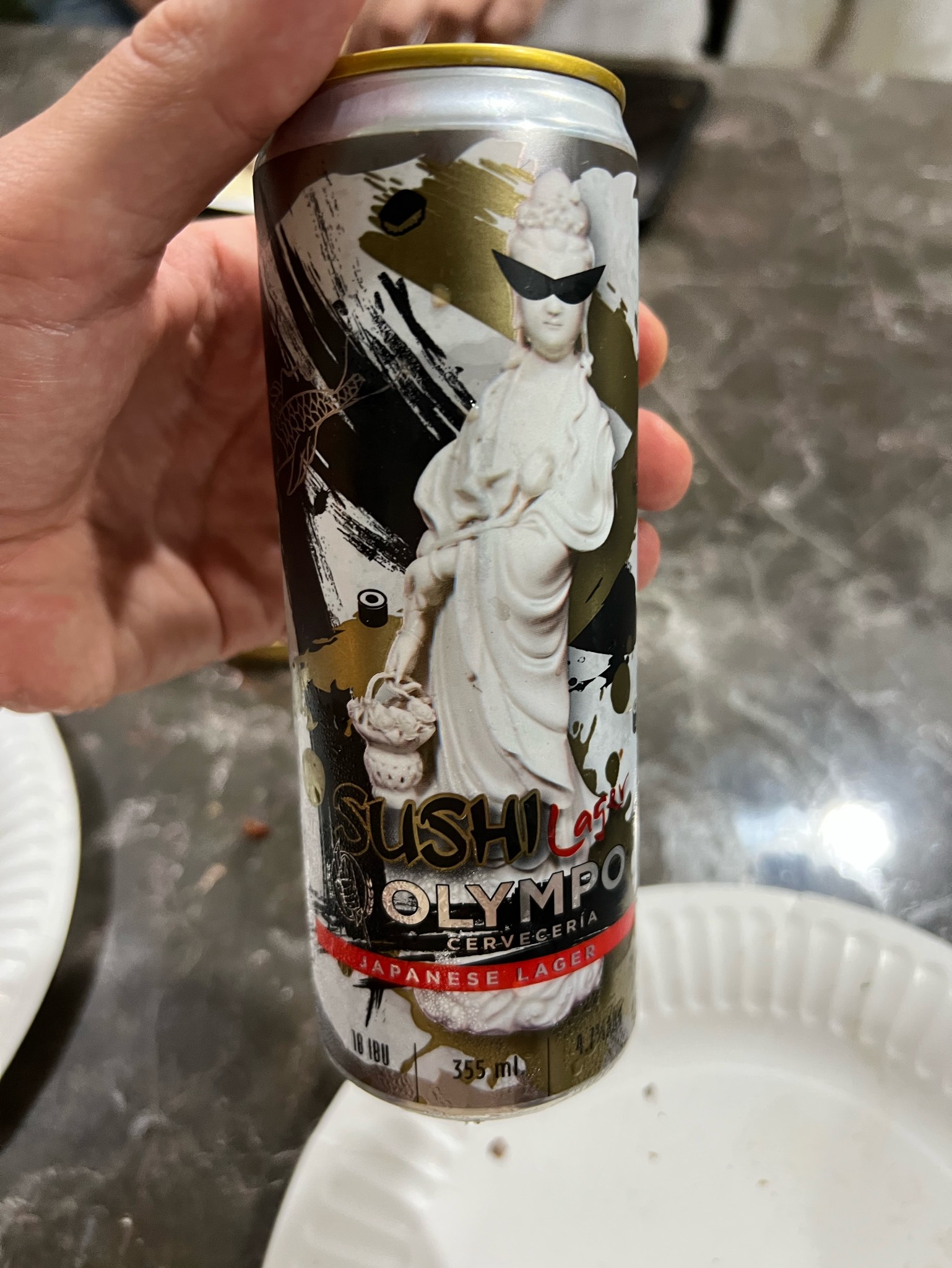 Sushi Lager, Olympo Cerveceria
