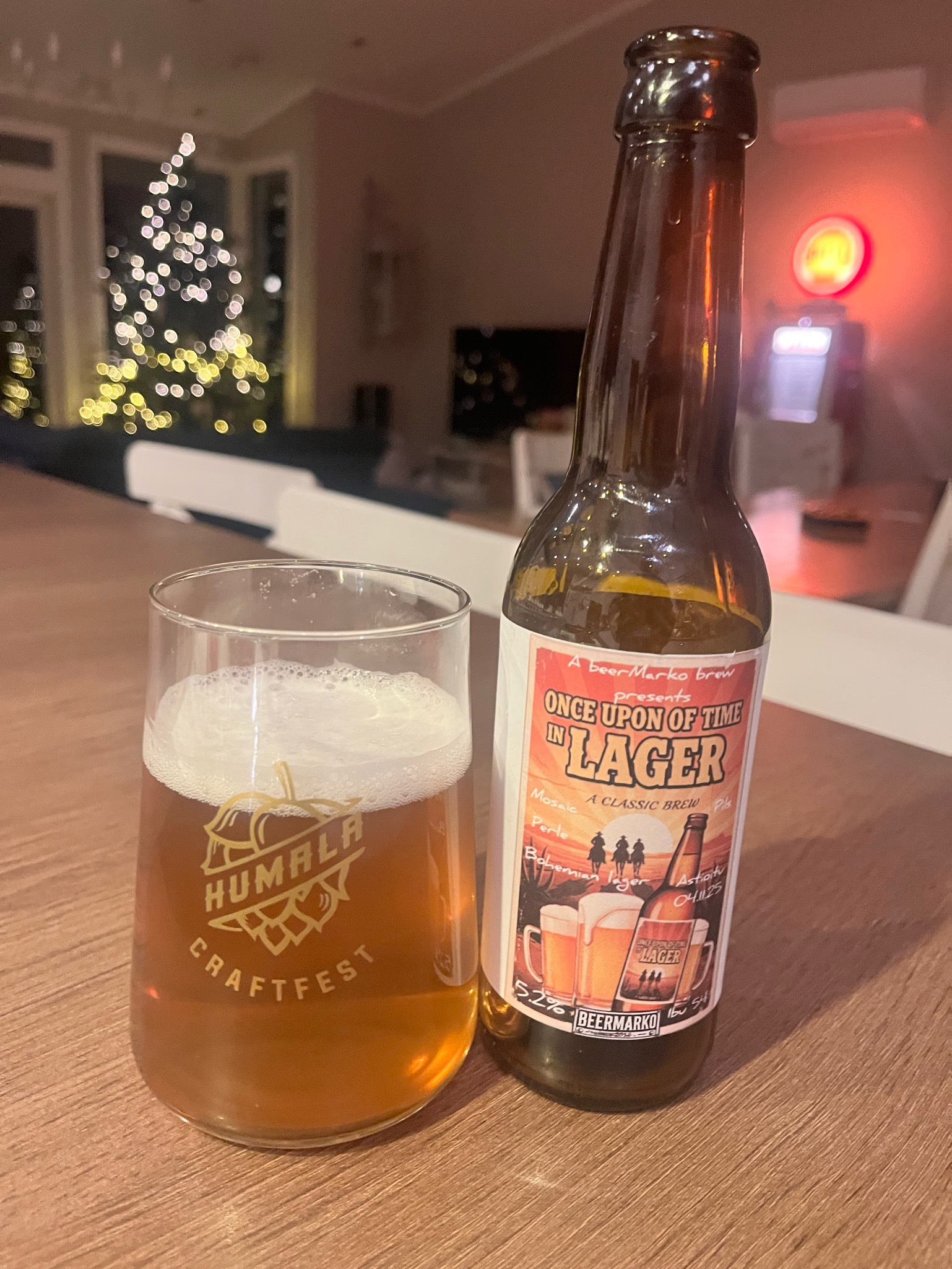 Once upon of time in lager, beerMarko