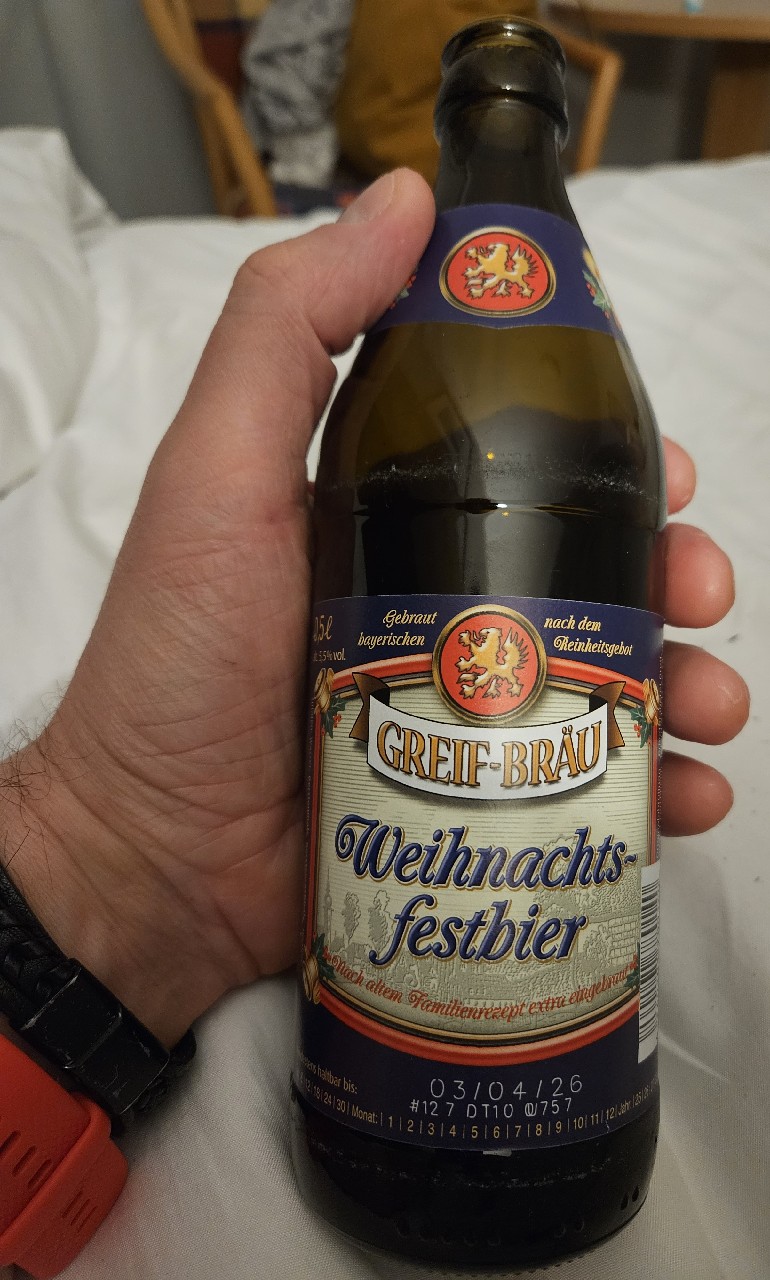Greif-Bräu Weihnachtsfestbier, Brauerei Josef Greif