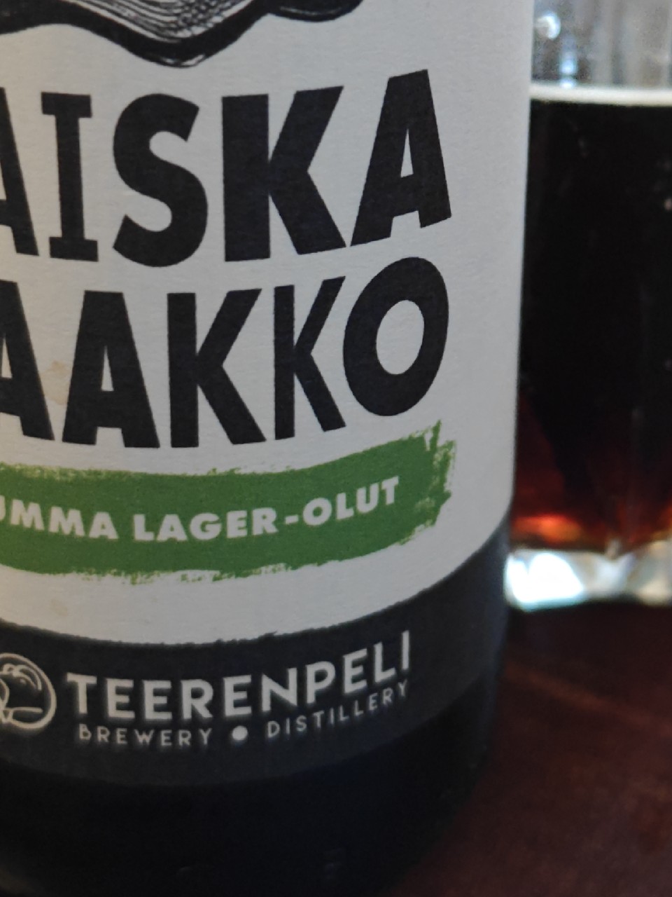 Laiskajaakko Luomu, Teerenpeli Panimo & Tislaamo