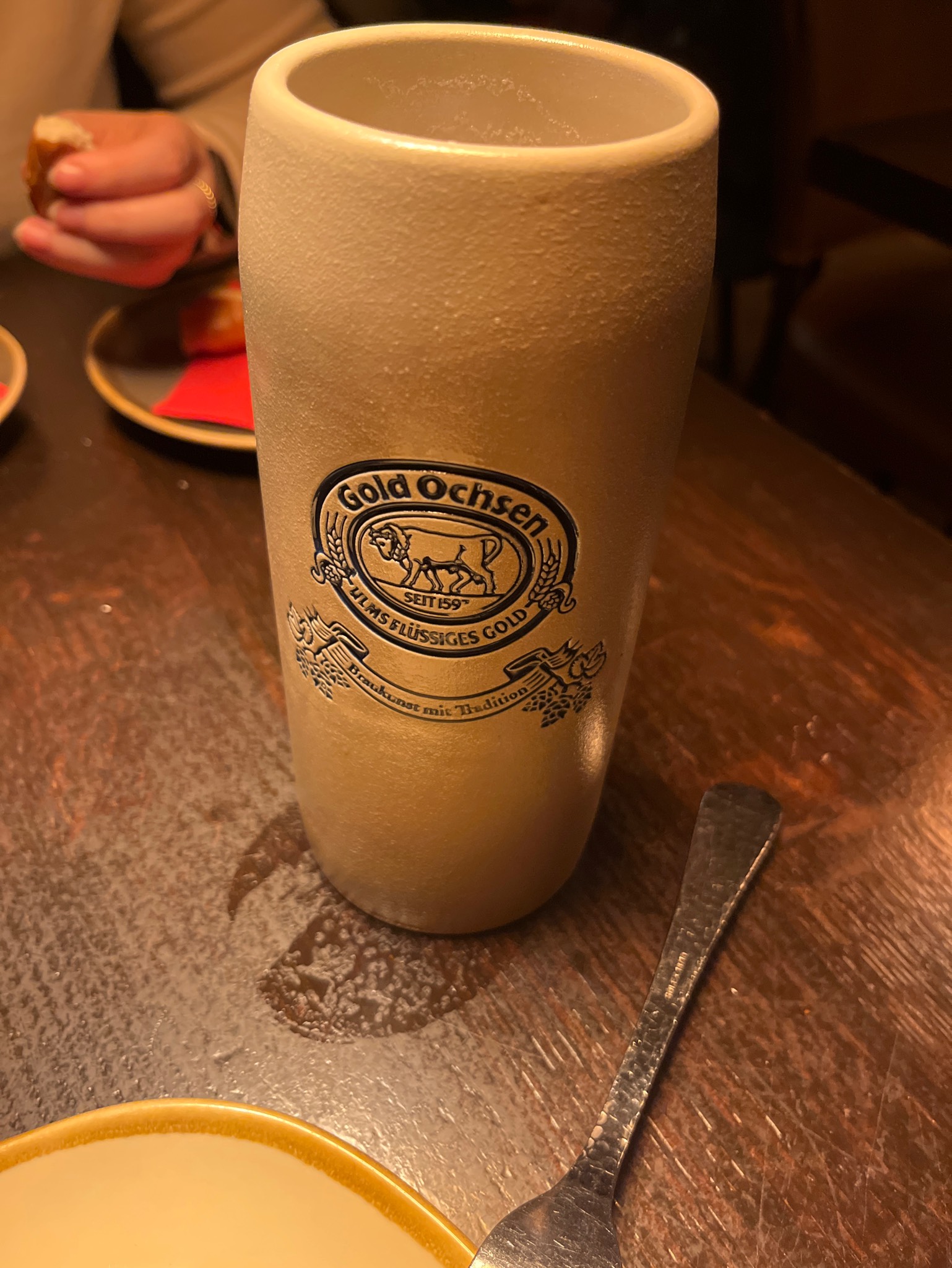 Gold Ochsen Kellerbier Naturtrüb, Brauerei Gold Ochsen