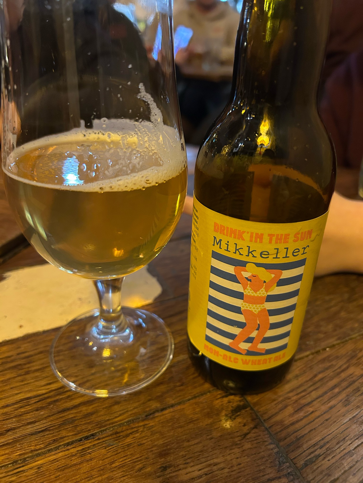 Drink in the Sun Non-Alc Wheat Ale, Denmark