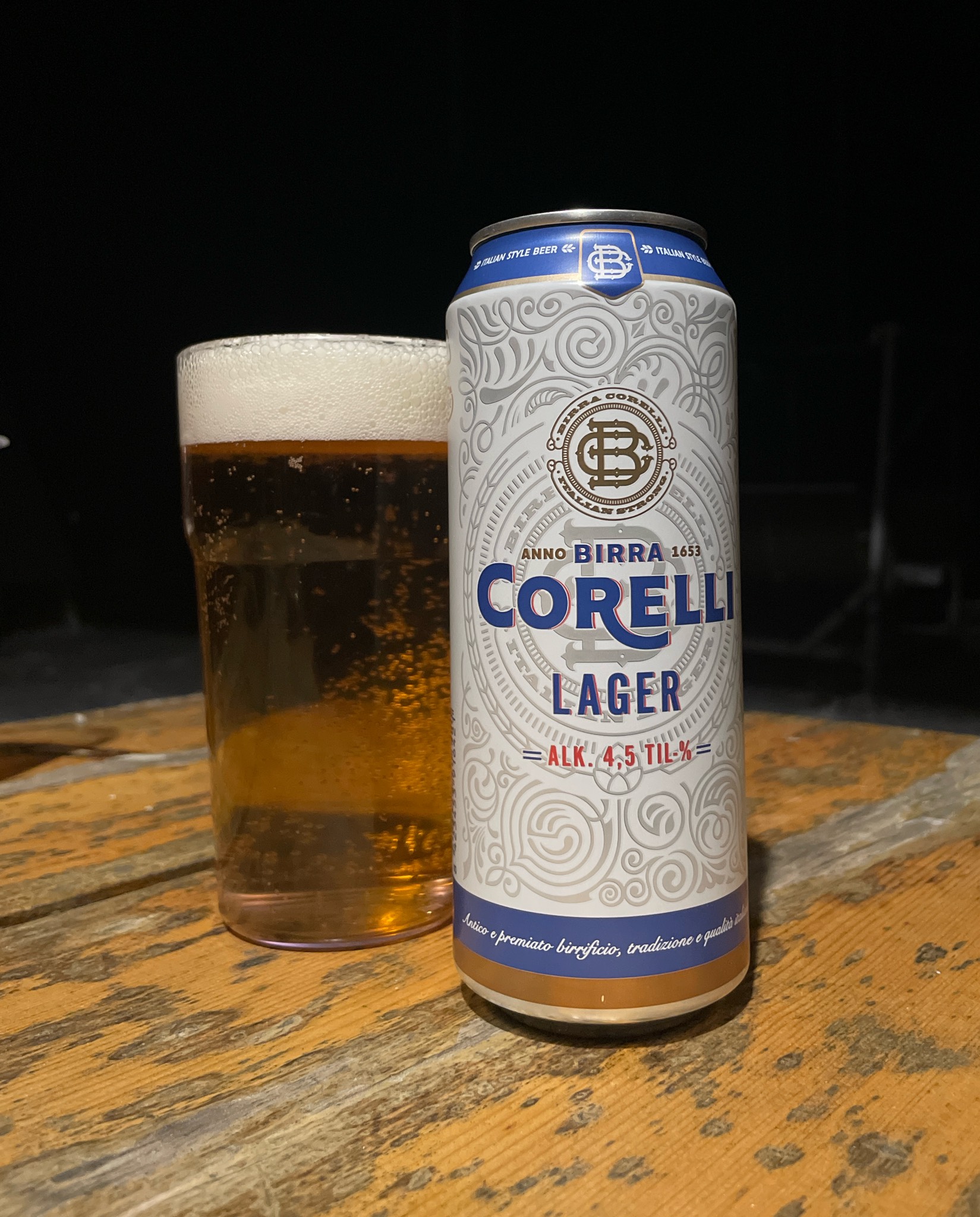 Birra Corelli Lager, Font Salem (Damm)