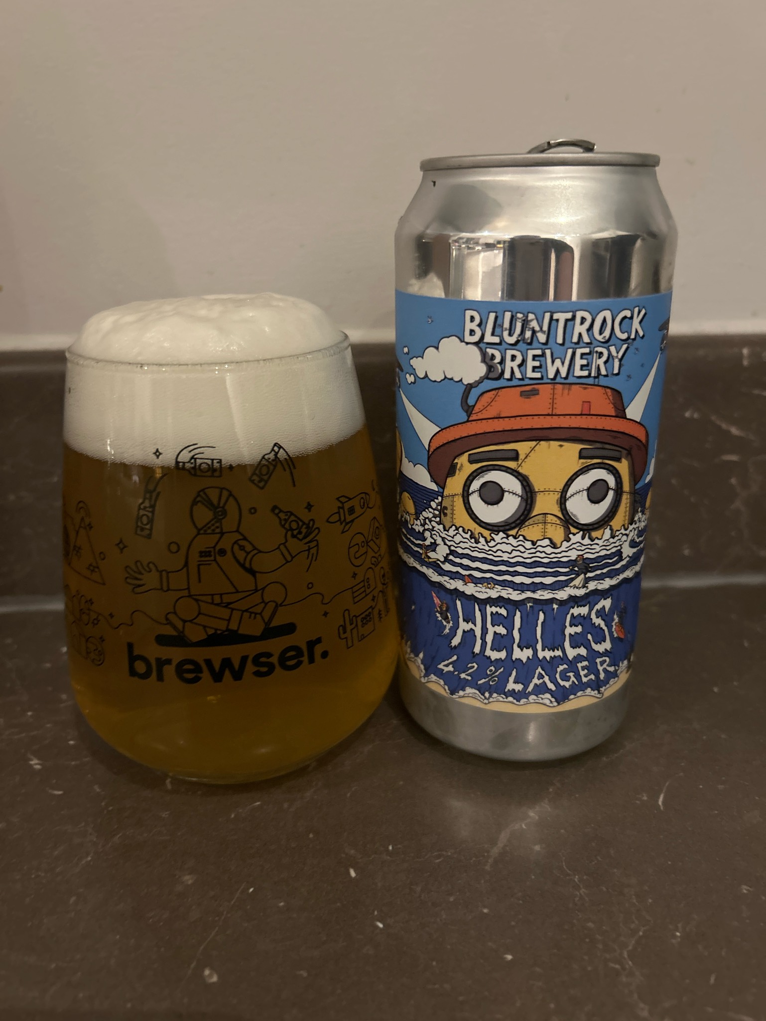 Helles, Bluntrock Brewery