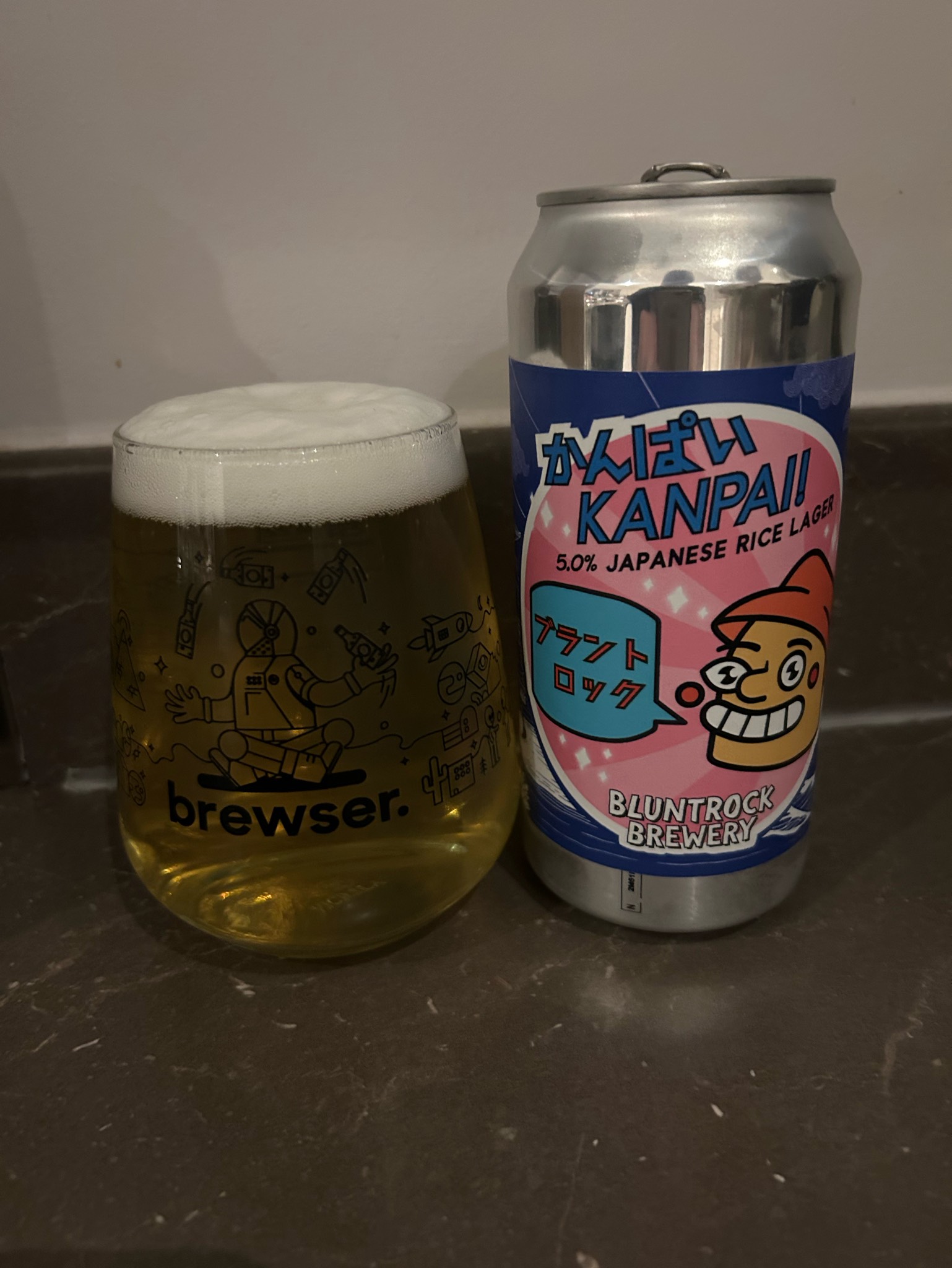 Kanpai!, Bluntrock Brewery