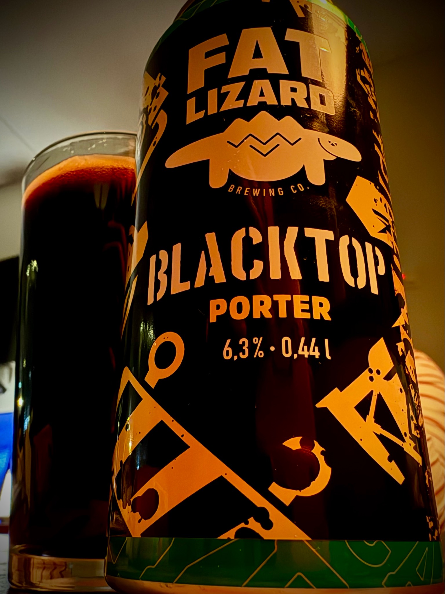 Blacktop Porter, Fat Lizard Brewing Co.