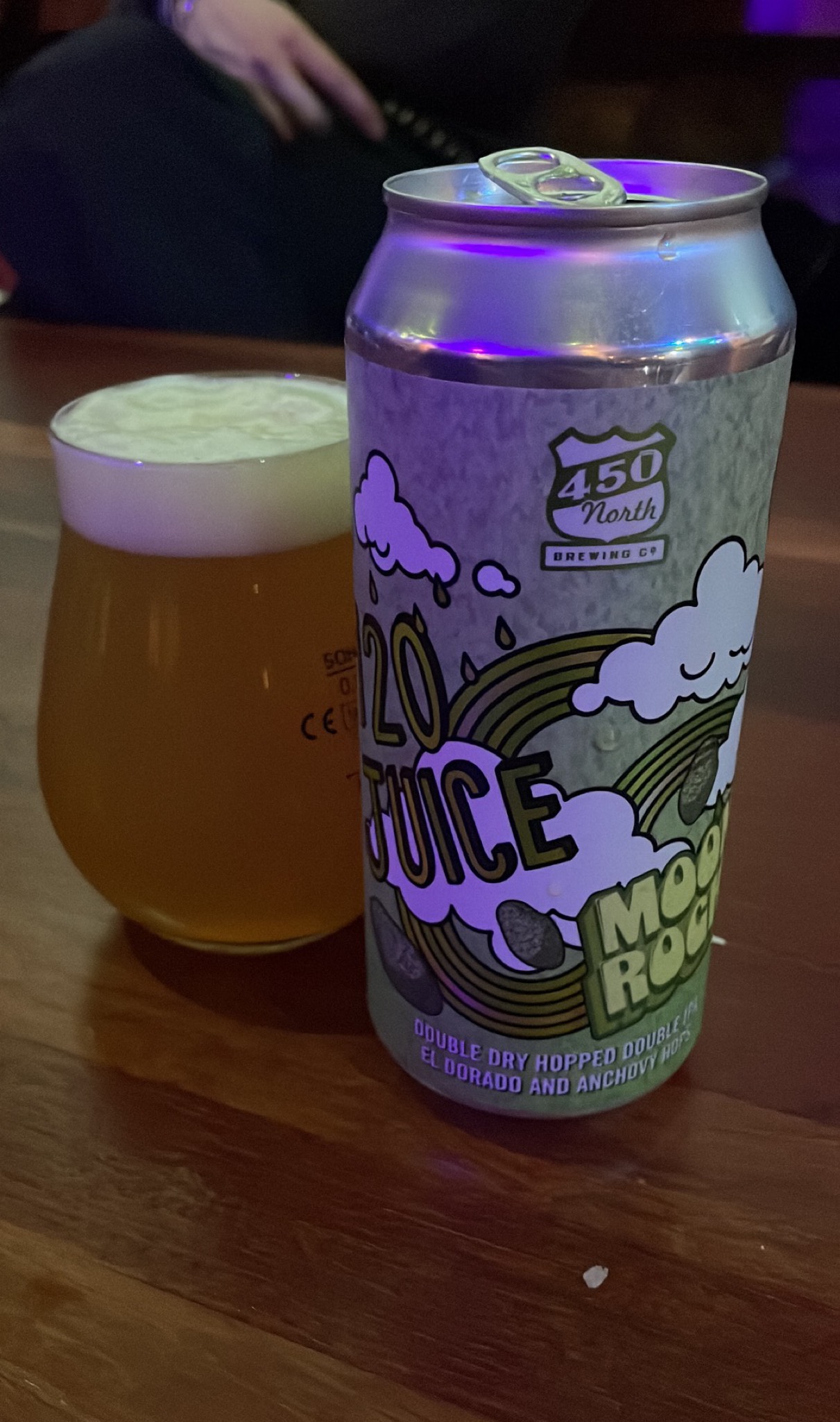 420 Juice Moon rocks, 450 North Brewing Company