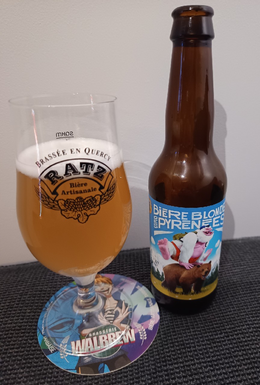 Bière Blonde Des Pyrénées, Brasserie Moehau