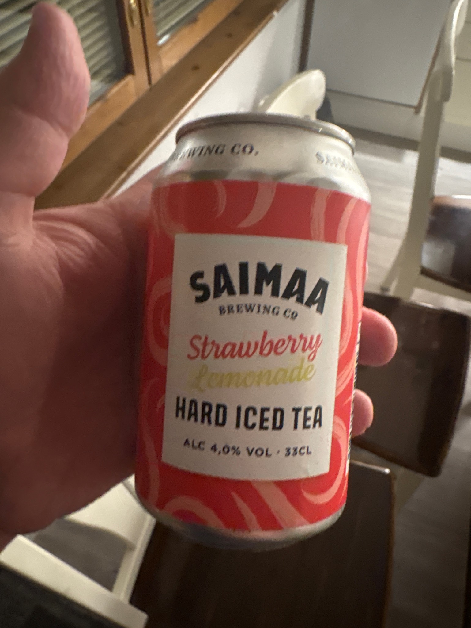 Strawberry Lemonade Hard Iced Tea, Saimaa Brewing Company