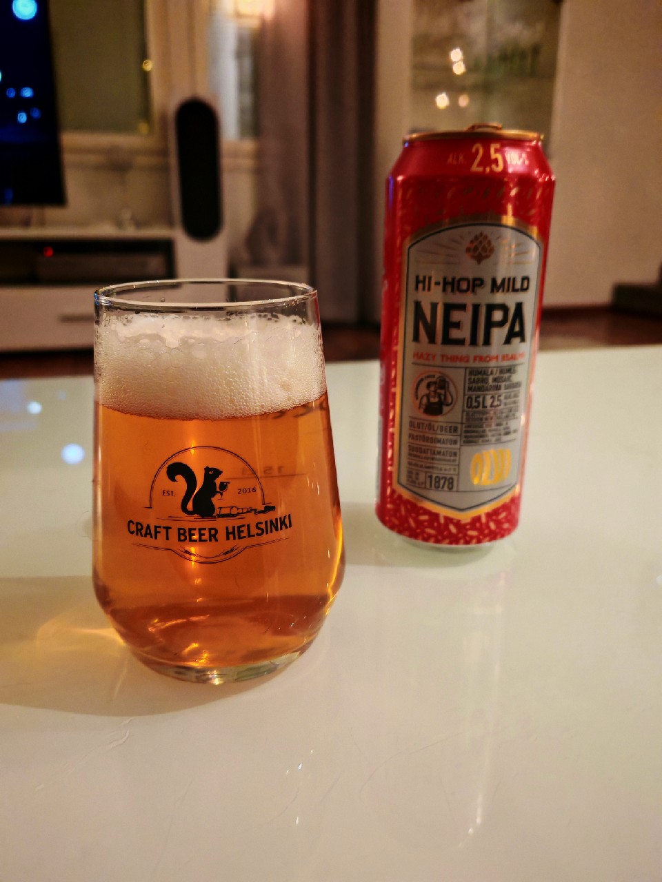 Hi-hop mild neipa, Finland