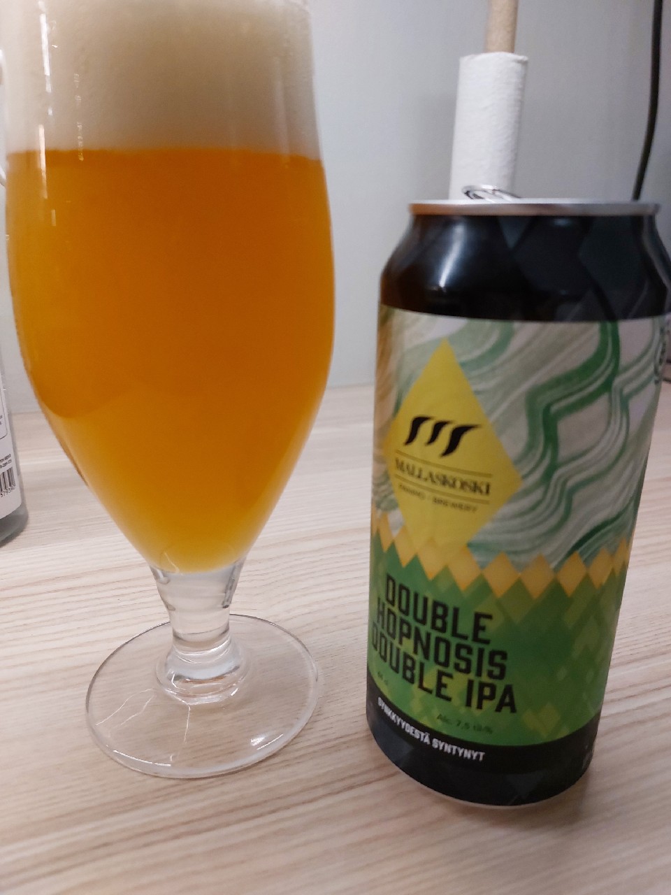 Double Hopnosis Double IPA, Mallaskosken Panimo