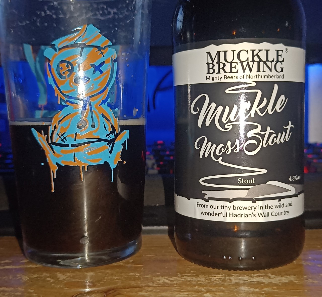 Muckle Moss Stout, Muckle Brewing Ltd