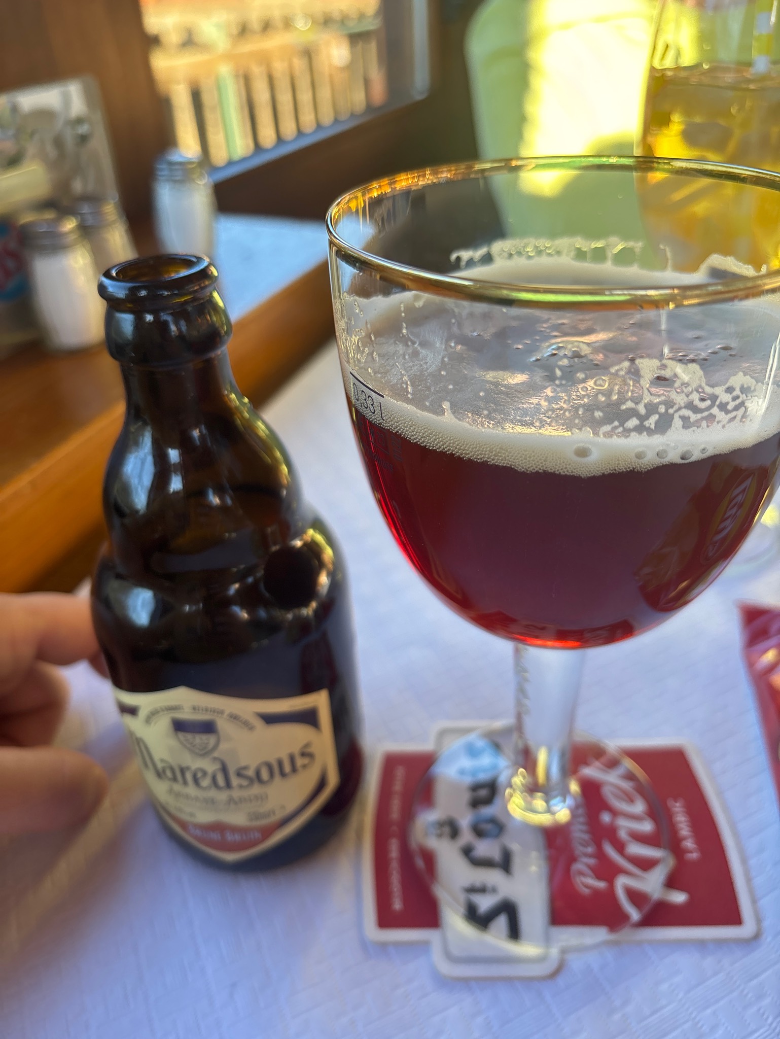 Maredsous 8° Brune / Bruin, Abbaye De Maredsous (Duvel Moortgat)