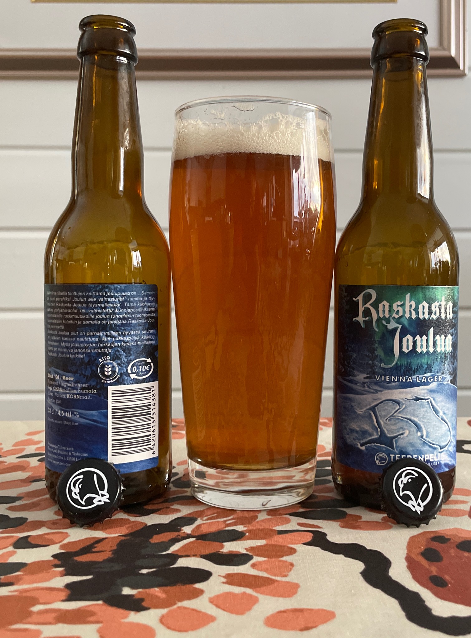 Raskasta Joulua Vienna Lager, Teerenpeli Panimo & Tislaamo