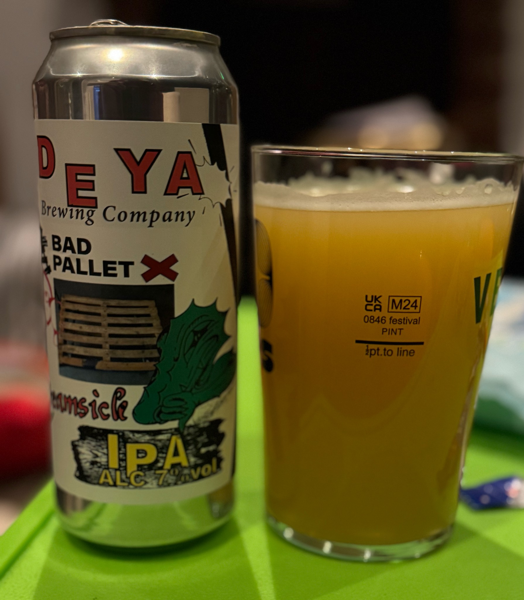 Bad pallet, DEYA Brewing Company