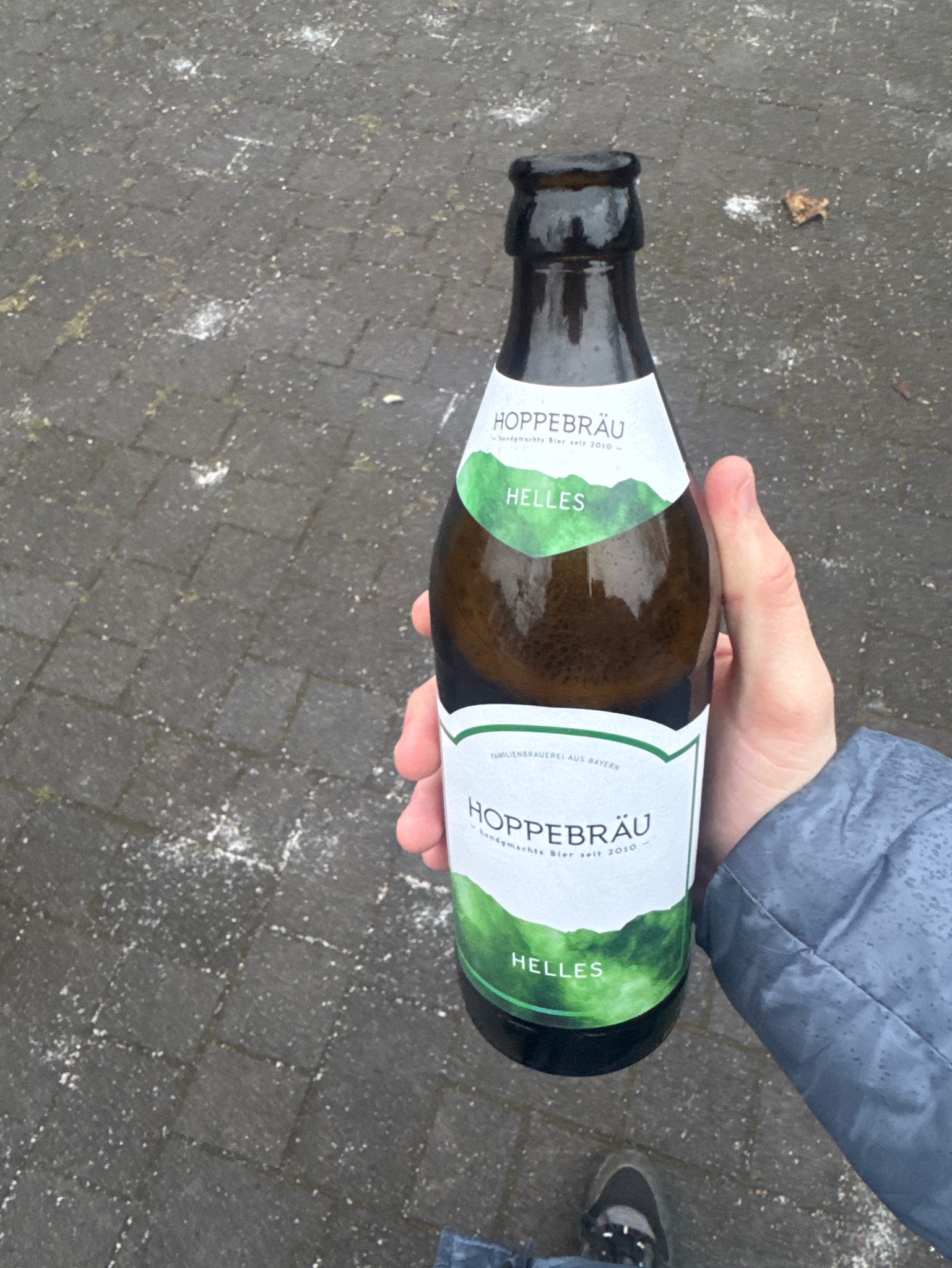 Hoppebräu Helles, Hoppebräu