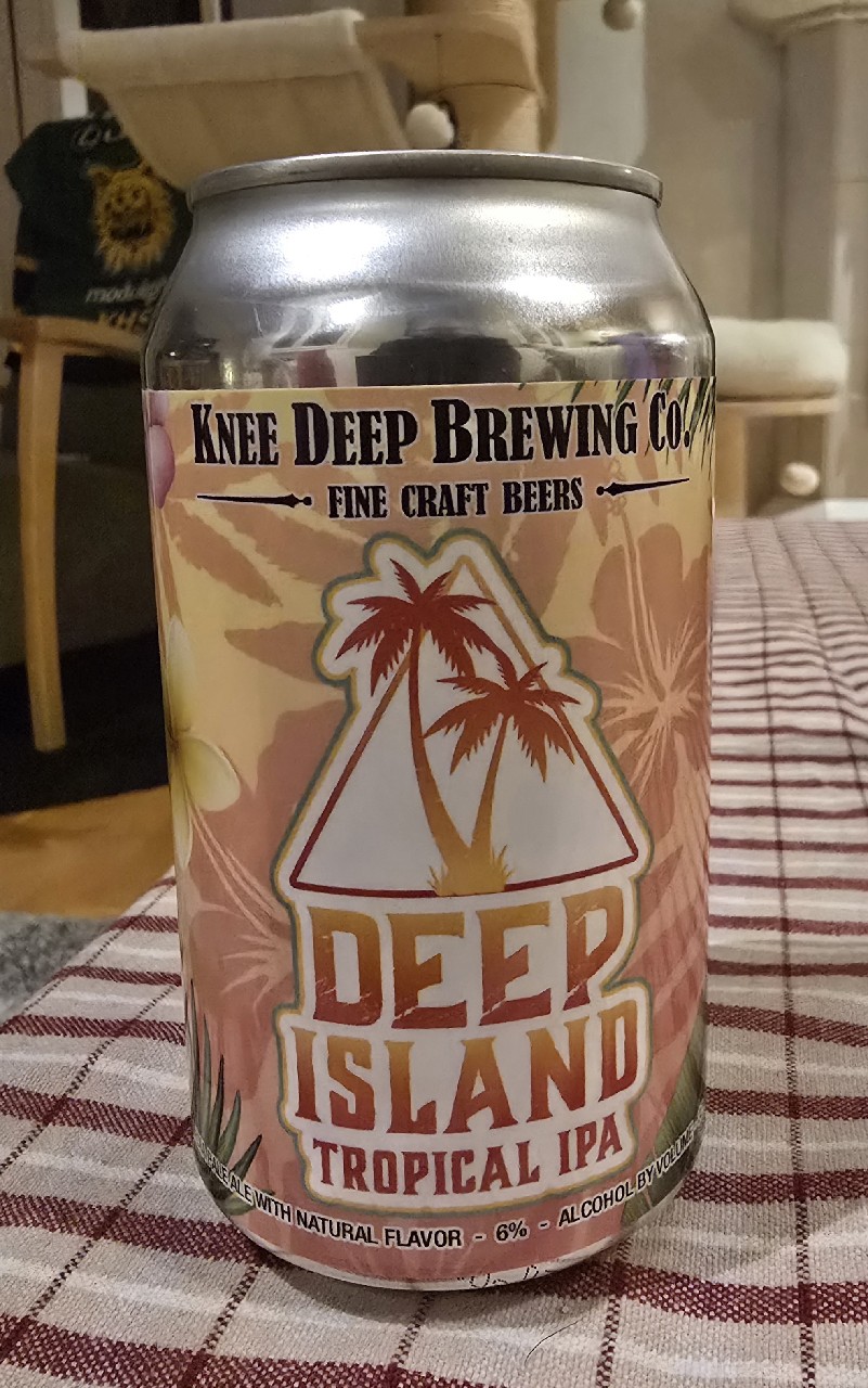 Deep Island Tropical IPA, Knee Deep Brewing Company