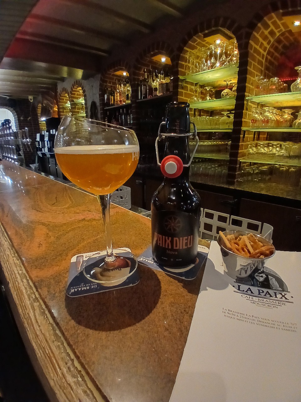 Paix Dieu Nova, Brasserie Caulier