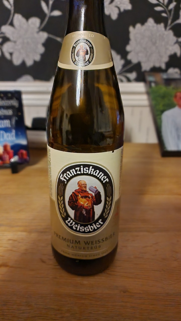 Franziskaner Premium Weissbier Naturtrüb, Germany