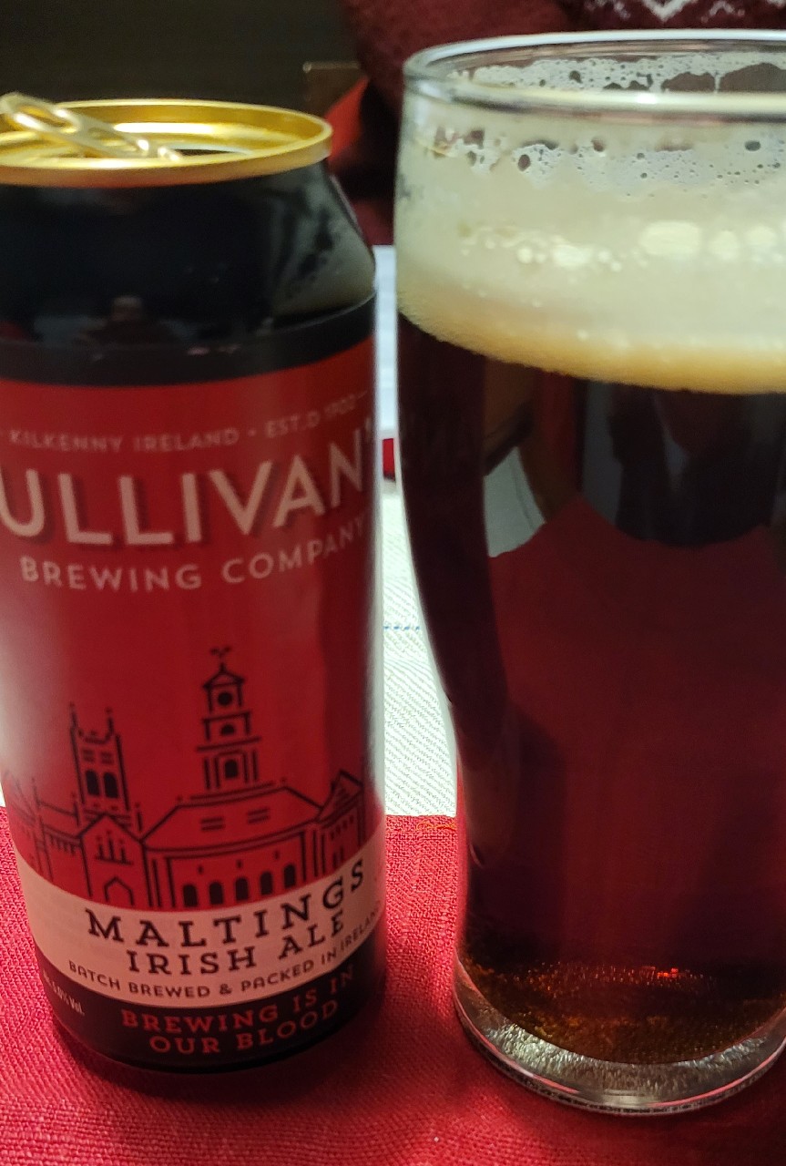 Maltings Irish Ale, Sullivan's Brewing Company