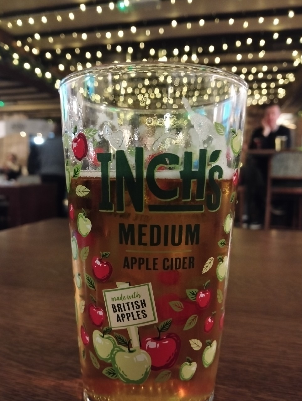 Inch's Medium Apple Cider, Bulmers Cider (Heineken)