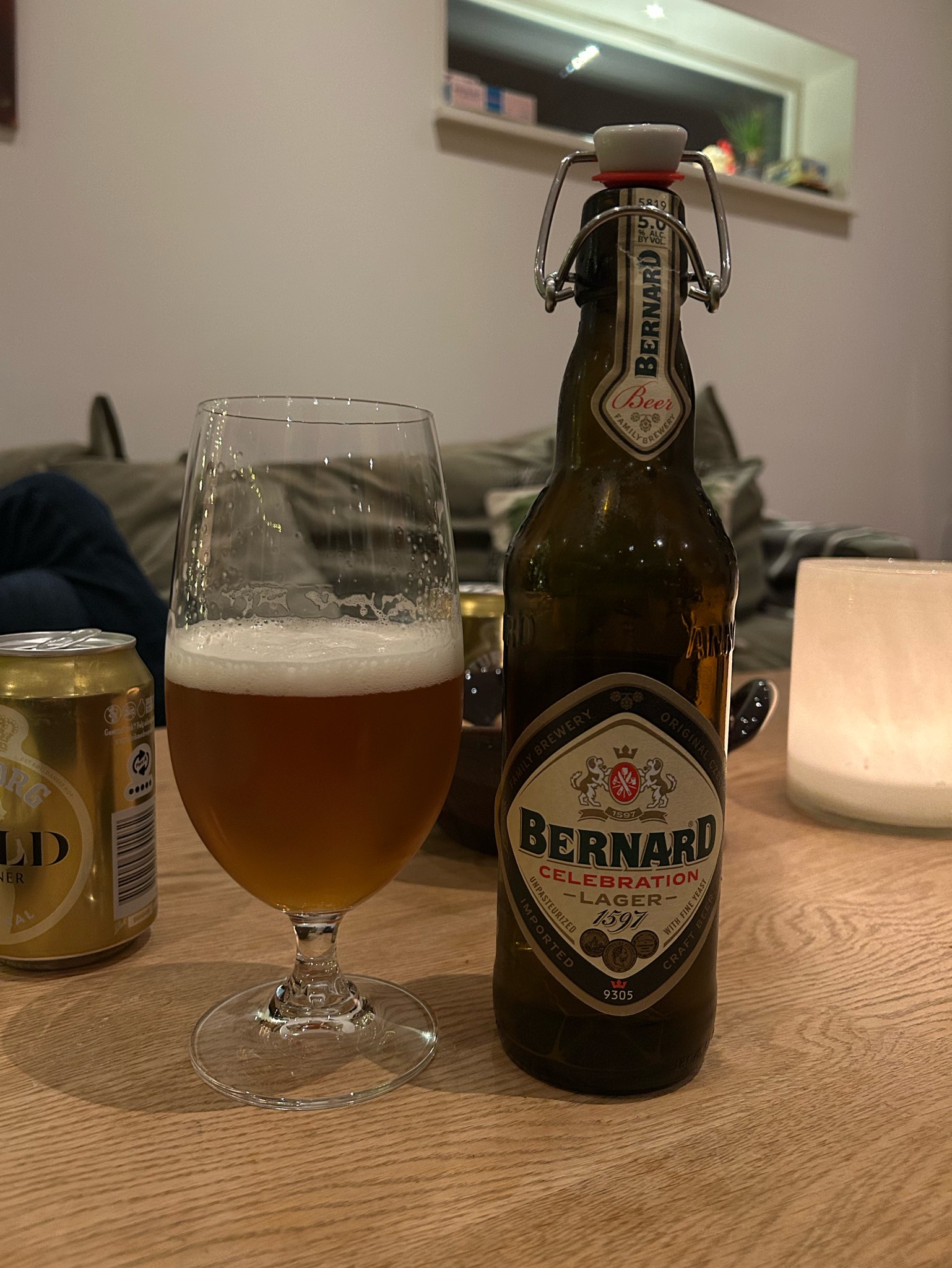 Celebration Lager / Sváteční Ležák 12°, Bernard Family Brewery / Rodinný Pivovar Bernard