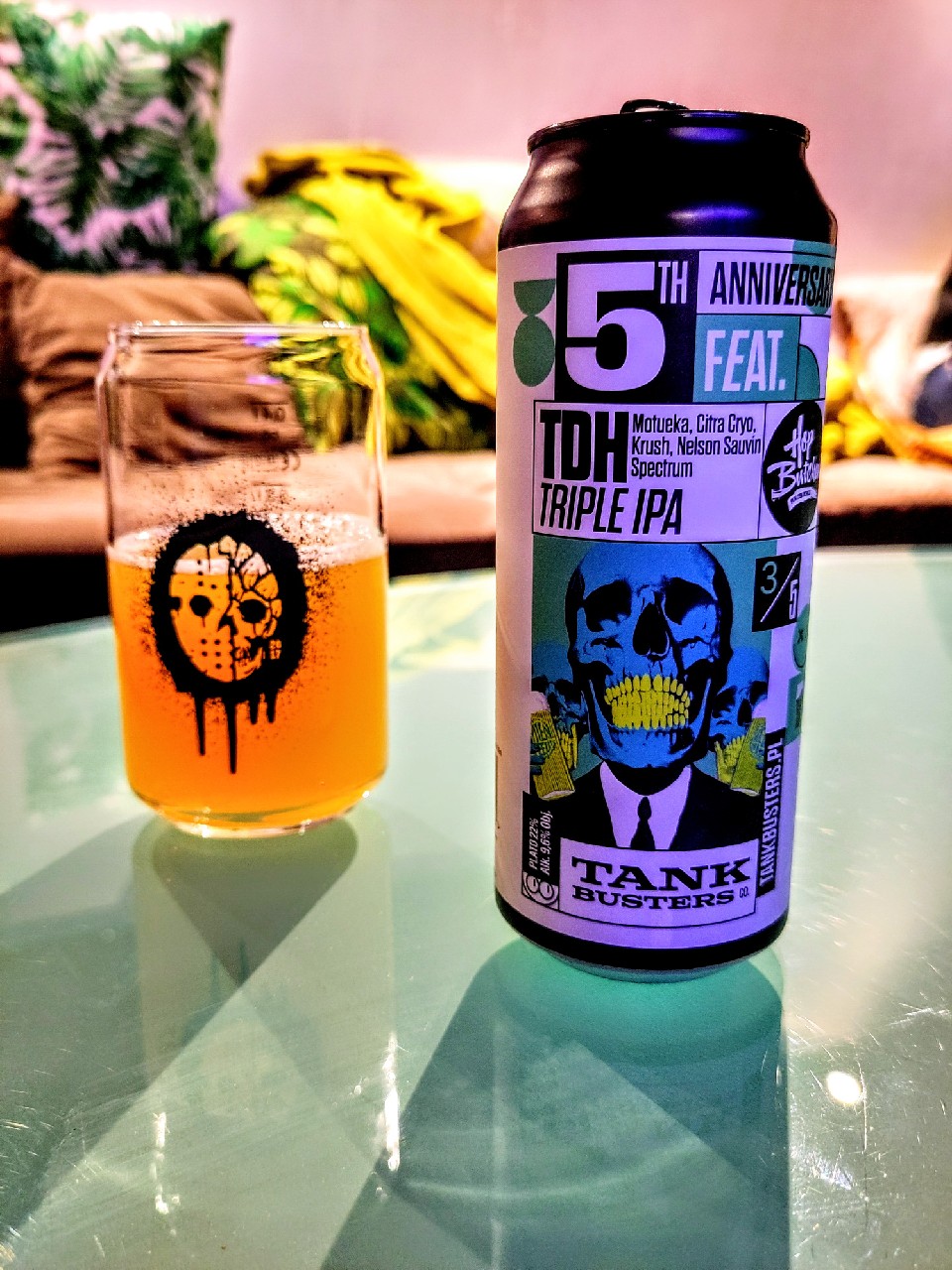 5th Anniversary 3/5 - TDH Triple IPA, TankBusters.Co