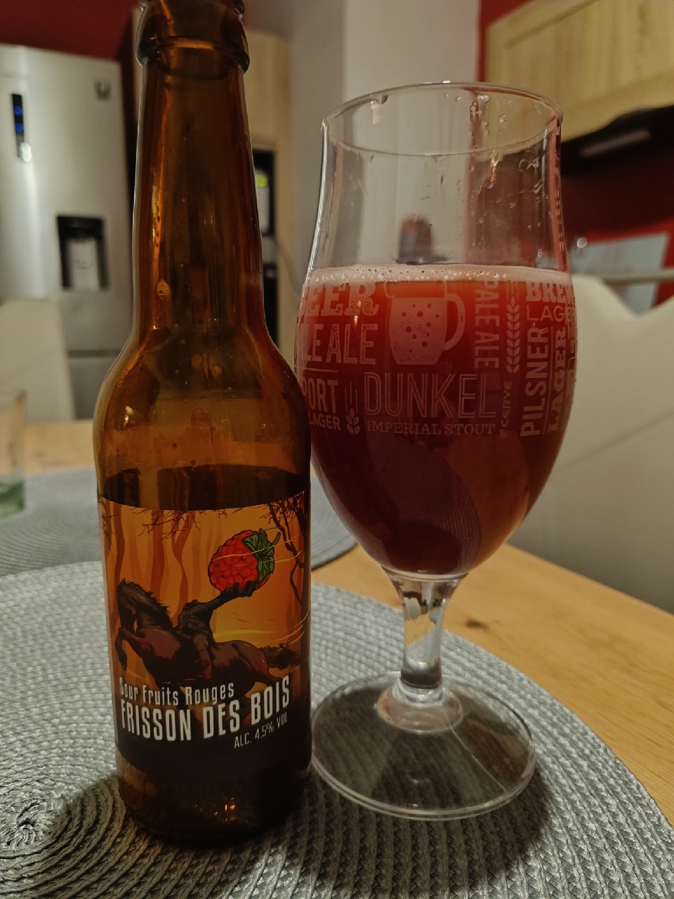 Sour fruits rouges - Frisson des bois, Brasserie Du Grand Paris