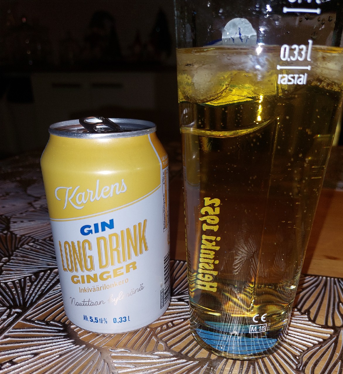 Karlens Gin Long Drink Ginger, Finland