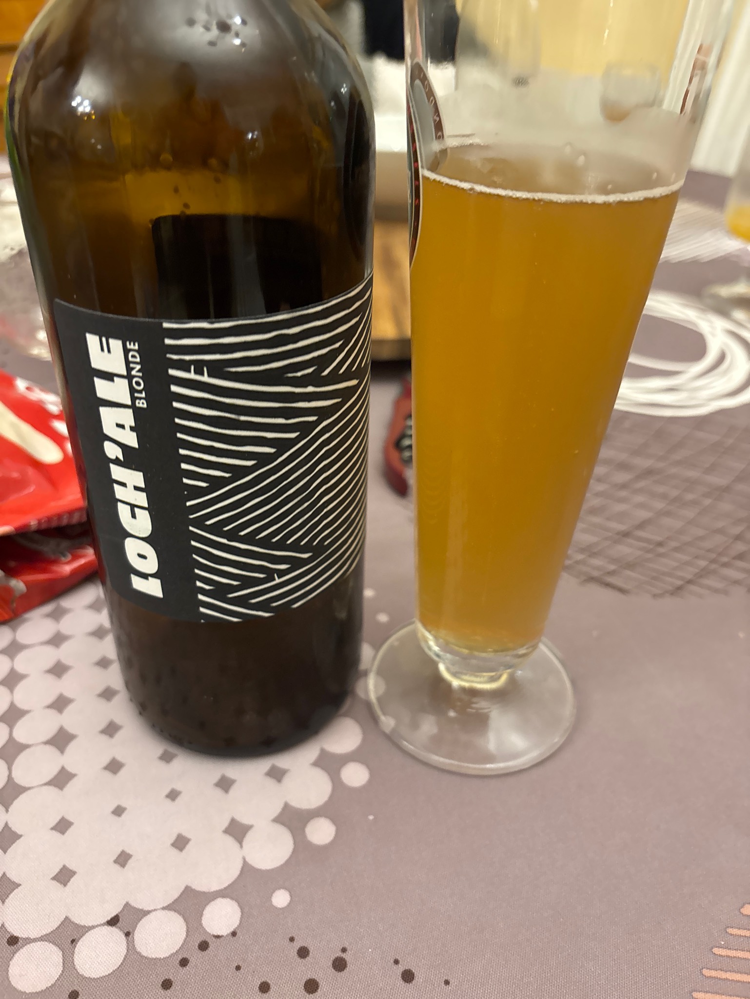 Loch'Ale Blonde Hoppy Pale Ale, Microbrasserie Loch'Ale