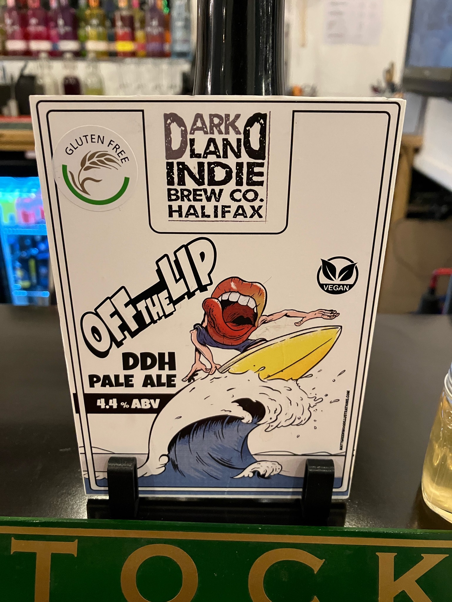 Off The Lip, Dark Land Indie Brew Co.