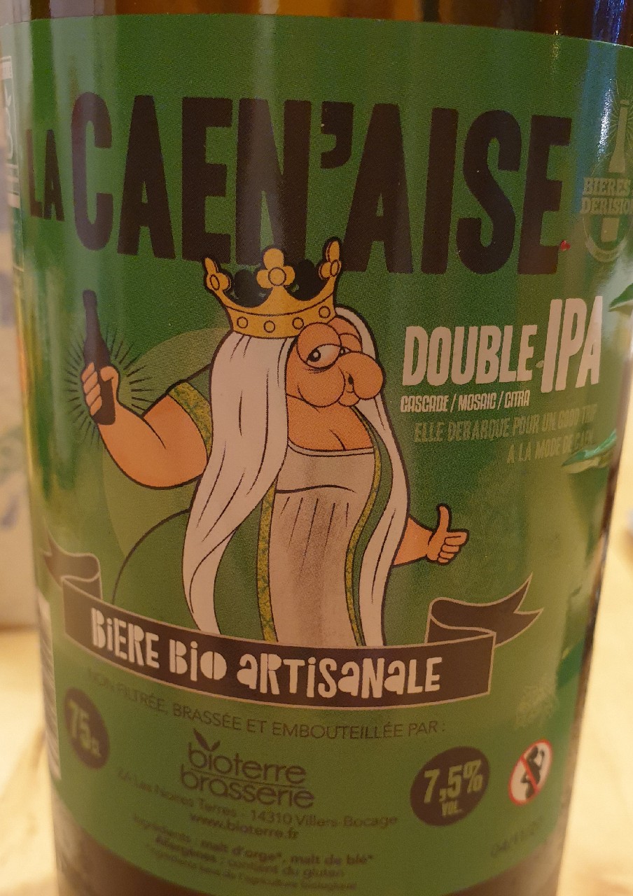 La Caen'Aise IPA, Bioterre Brasserie