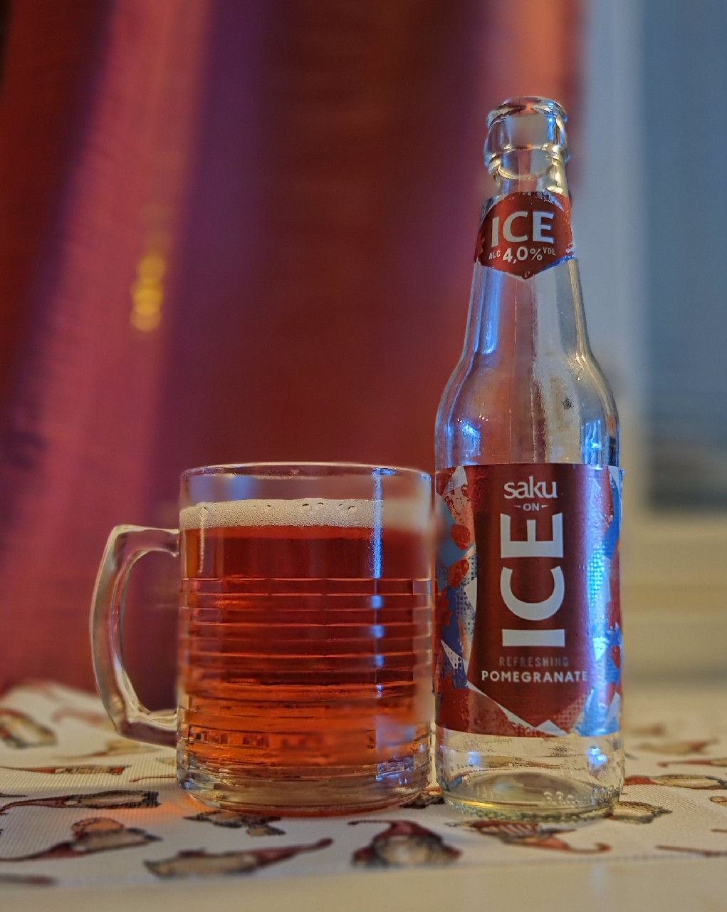 Saku On Ice Pomegranate, Estonia