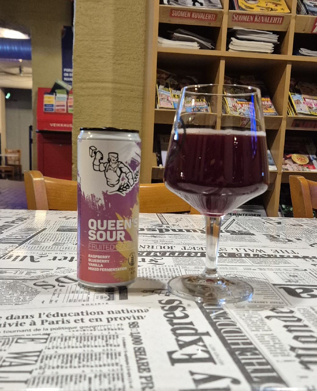 Queen's Sour, Mallassepät