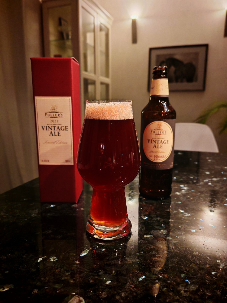 Vintage Ale (2021), Fuller's Griffin Brewery (Asahi Breweries)