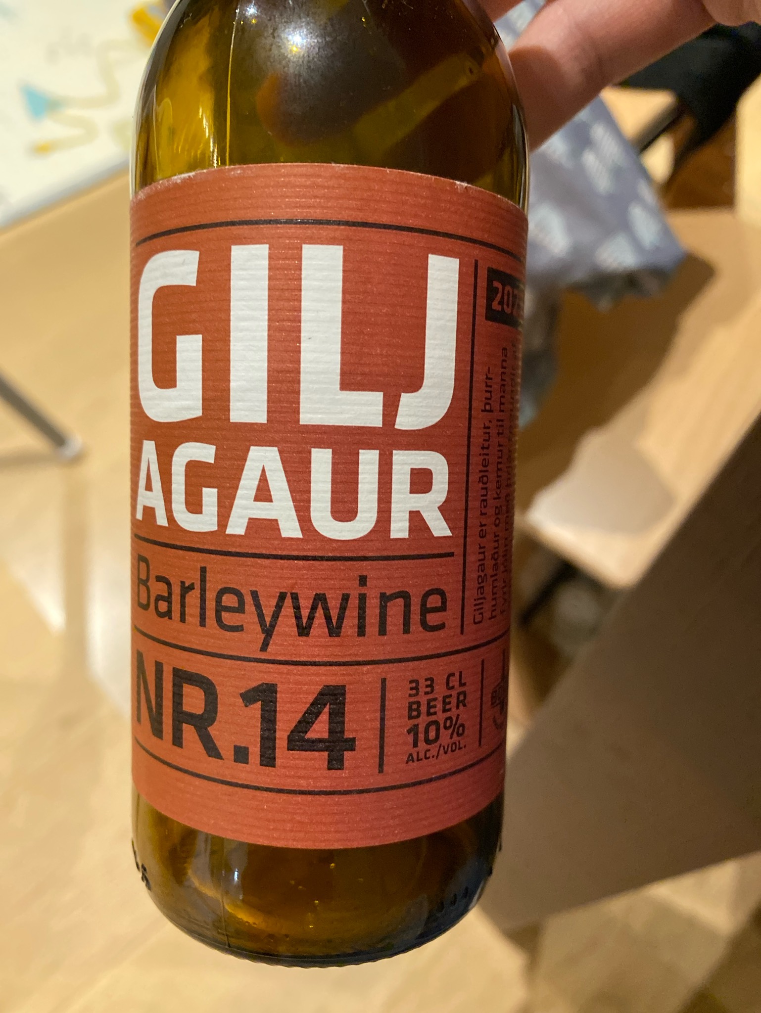 Giljagaur NR.14, Borg Brugghús