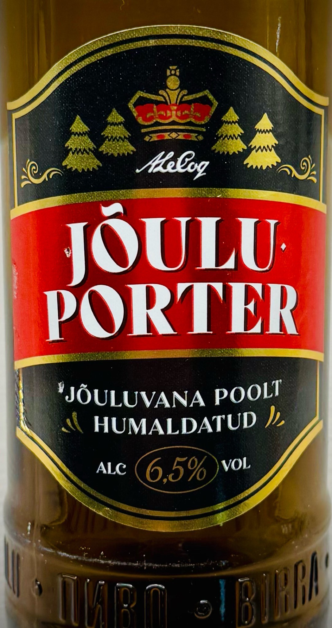 Jõuluporter, Estonia
