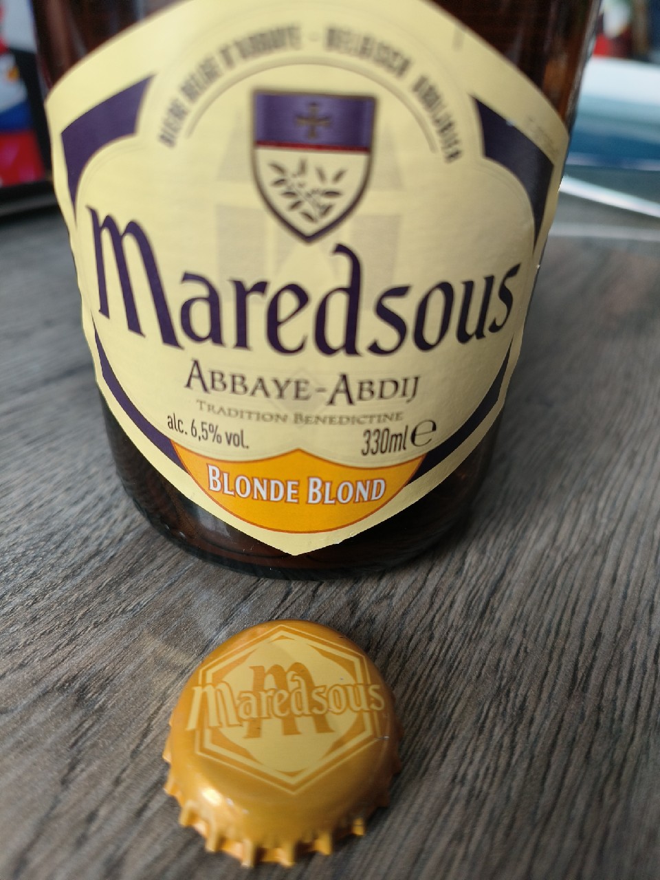 Maredsous 6° Blonde, Abbaye De Maredsous (Duvel Moortgat)