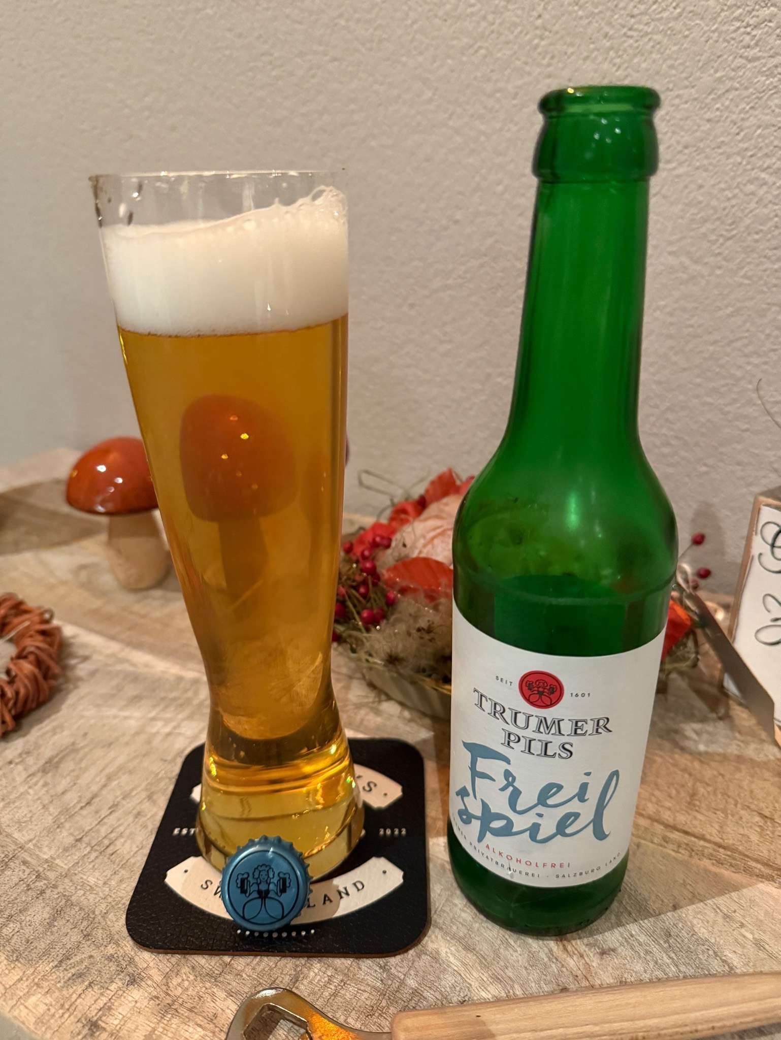 Trumer Pils Freispiel Alkoholfrei, Trumer Privatbauerei