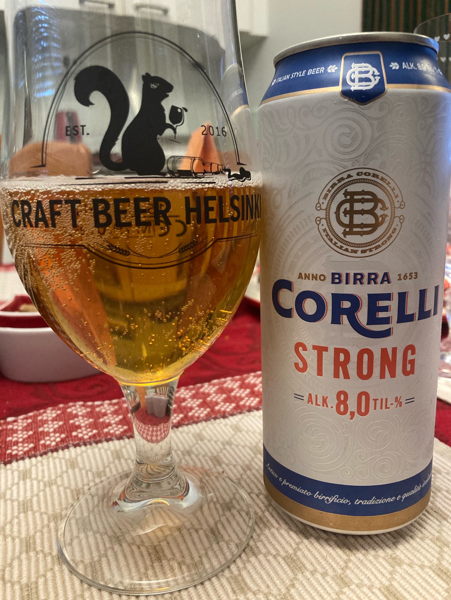 Birra Corelli Forte, Font Salem (Damm)
