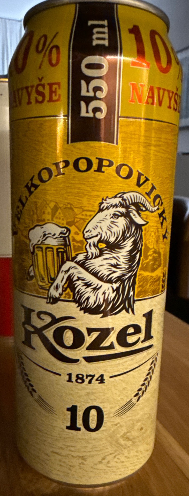 Kozel Světlý / Kozel 10°, Czech Republic