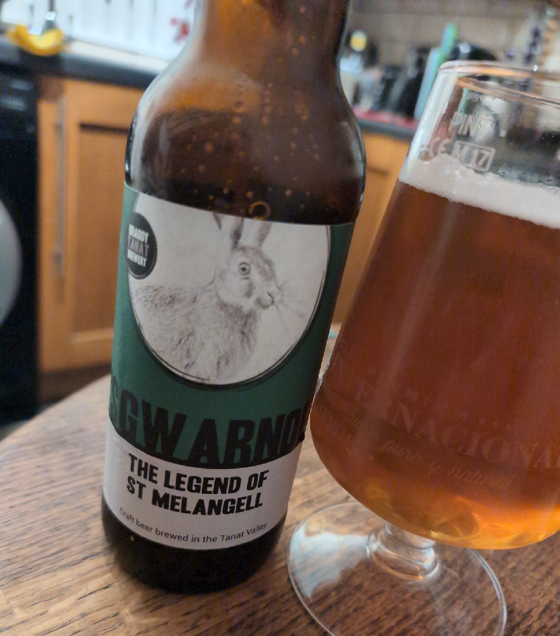 the legend of st melangell, North Wales Brewery/Bragdy Gogledd Cymru