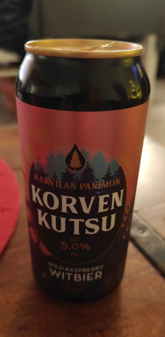 Korven Kutsu Wild Raspberry Witbier, Finland