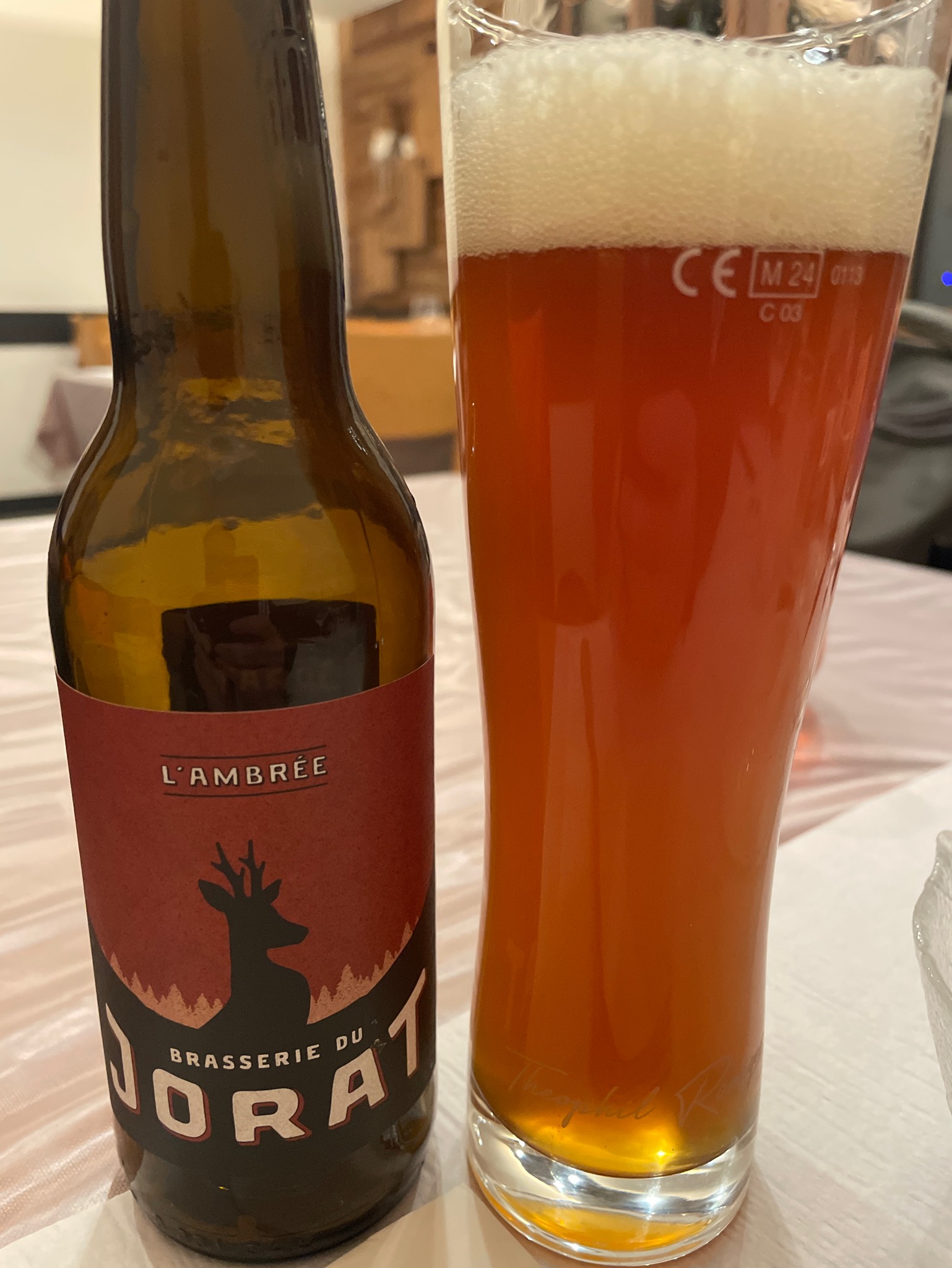 L'Ambrée, Brasserie Du Jorat