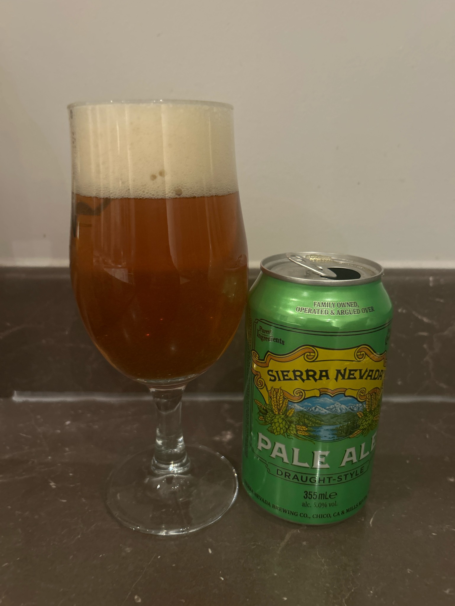 Sierra Nevada Pale Ale Draught-Style, United States