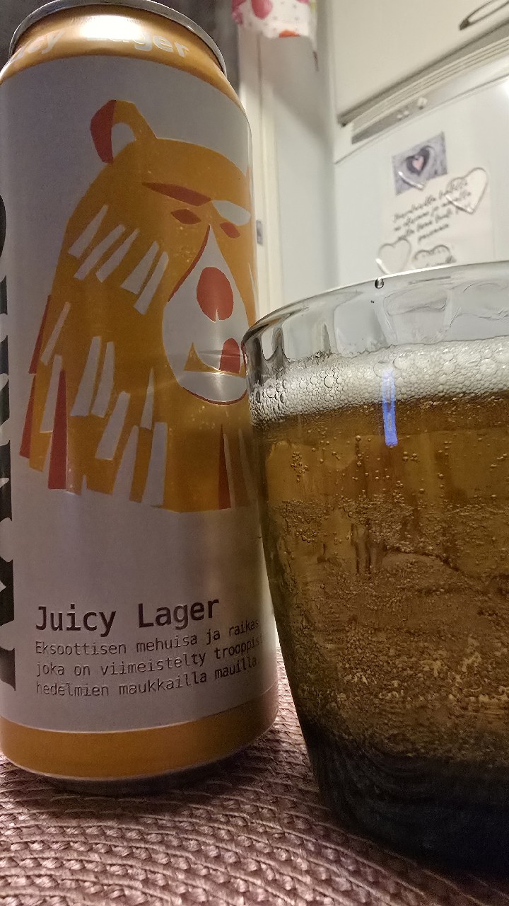 Karhu Juicy Lager, Finland